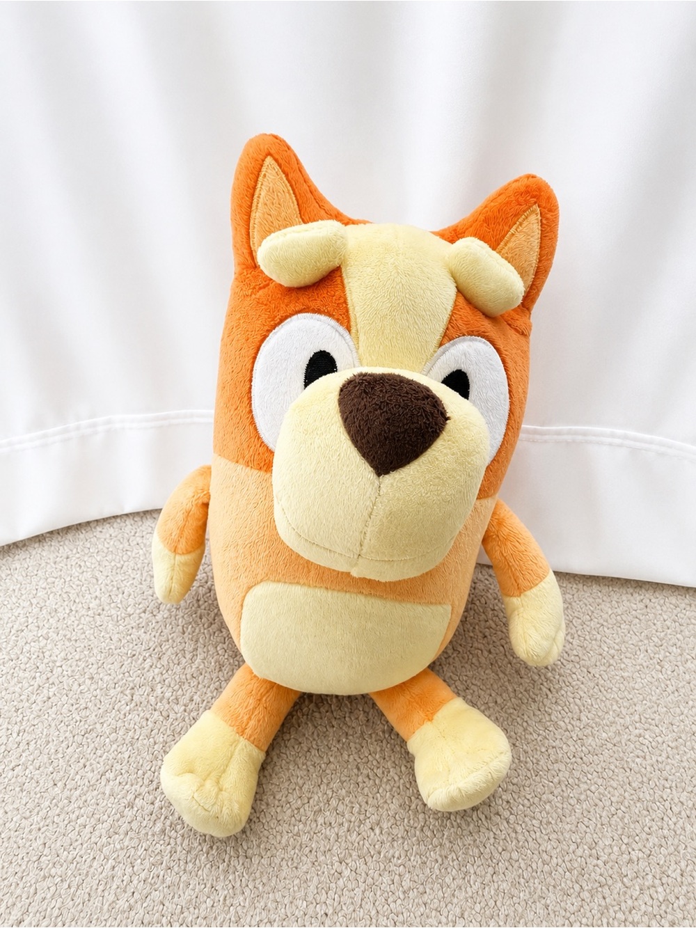 Bluey Talking Bingo Plush 12” Interactive Stuffed Animal Tested Works